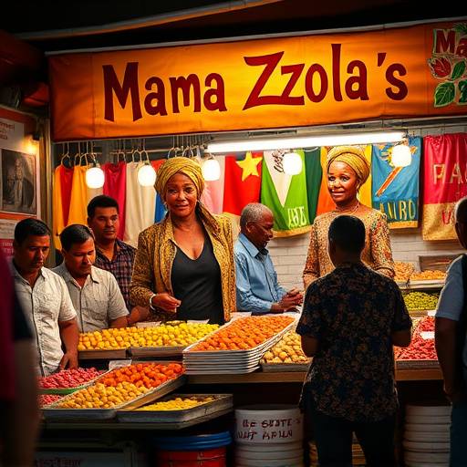 Image of Mama Zola's stall