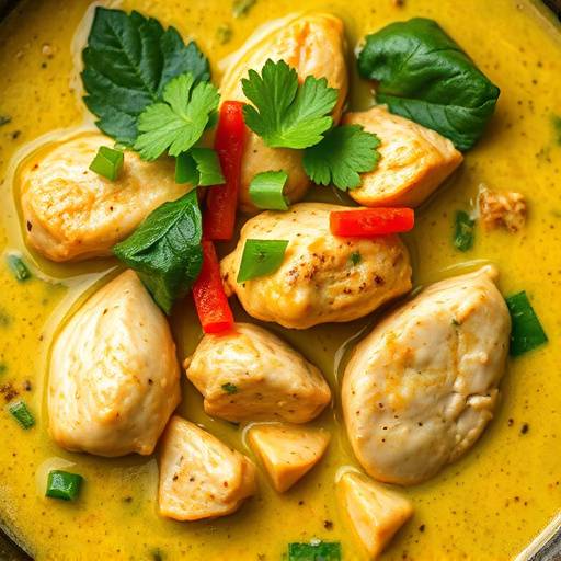 Image of Spicy Thai Green Curry with Chicken